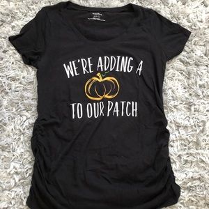 Cute pumpkin graphic t